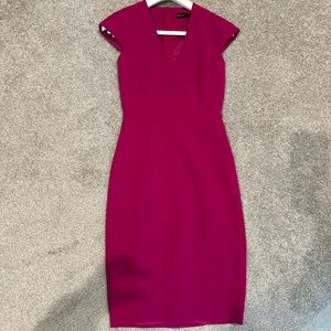 Karen Millen V neck midi dress